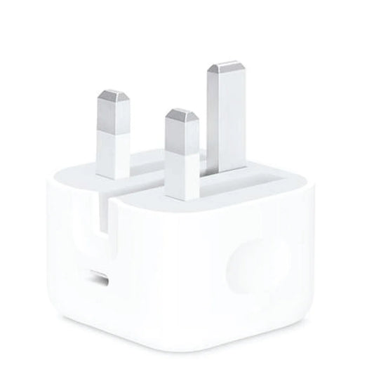 20W USB-C 3-Pin Power Adapter White