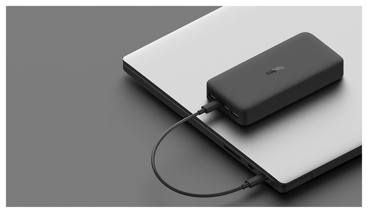 Xiaomi 20000mAh High-Speed Charging Technology Powerbank 18 watt Black